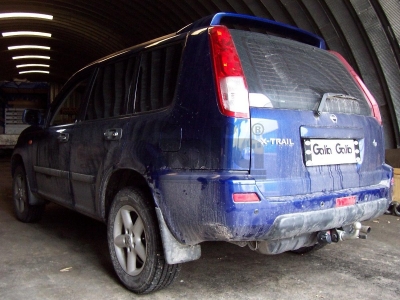 Фаркоп оцинкованный Galia шар BMA съёмный для Nissan X-Trail T30 2001-2007